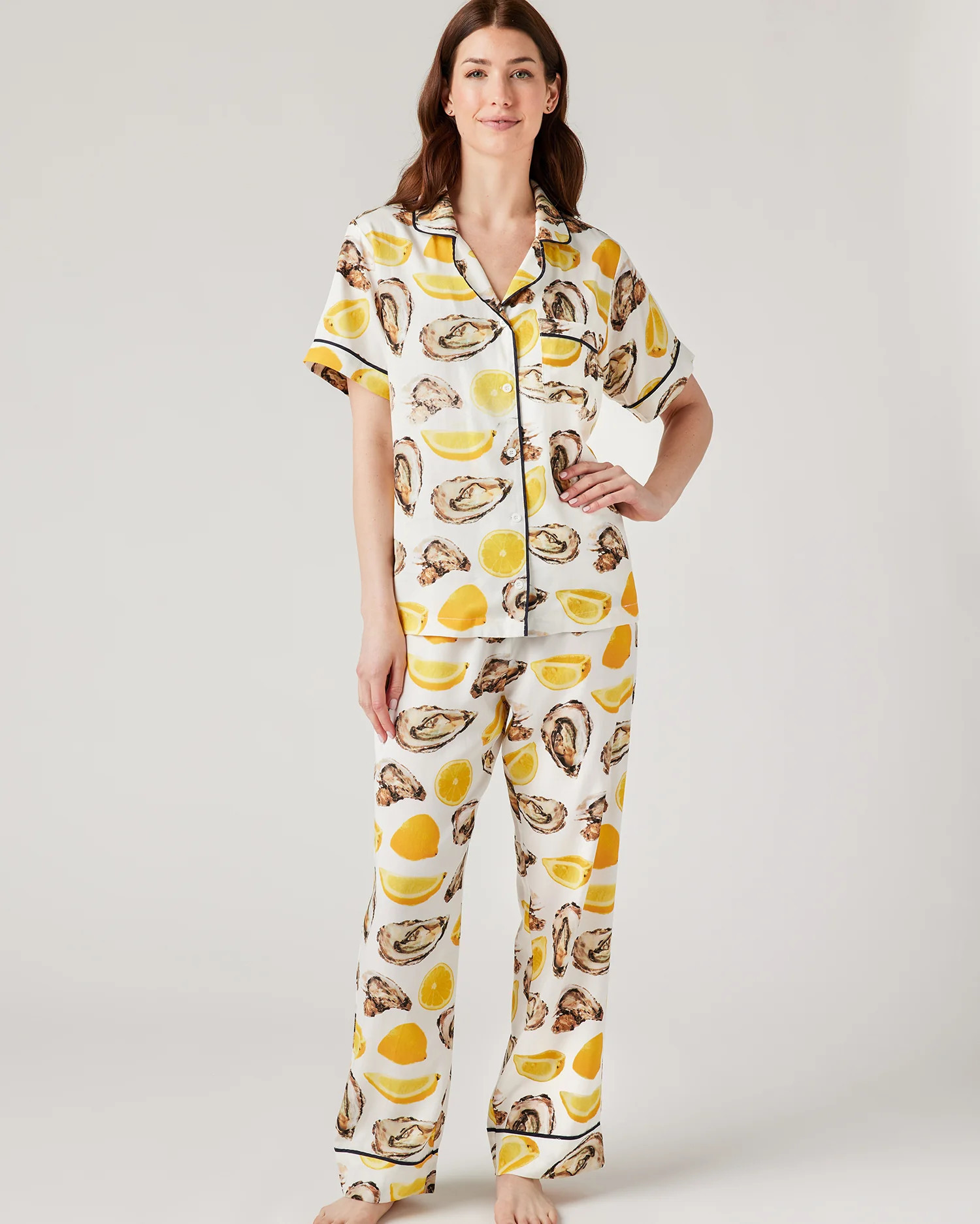 The World Is Your Oyster Pajama Pants Set | Katie Kime Inc