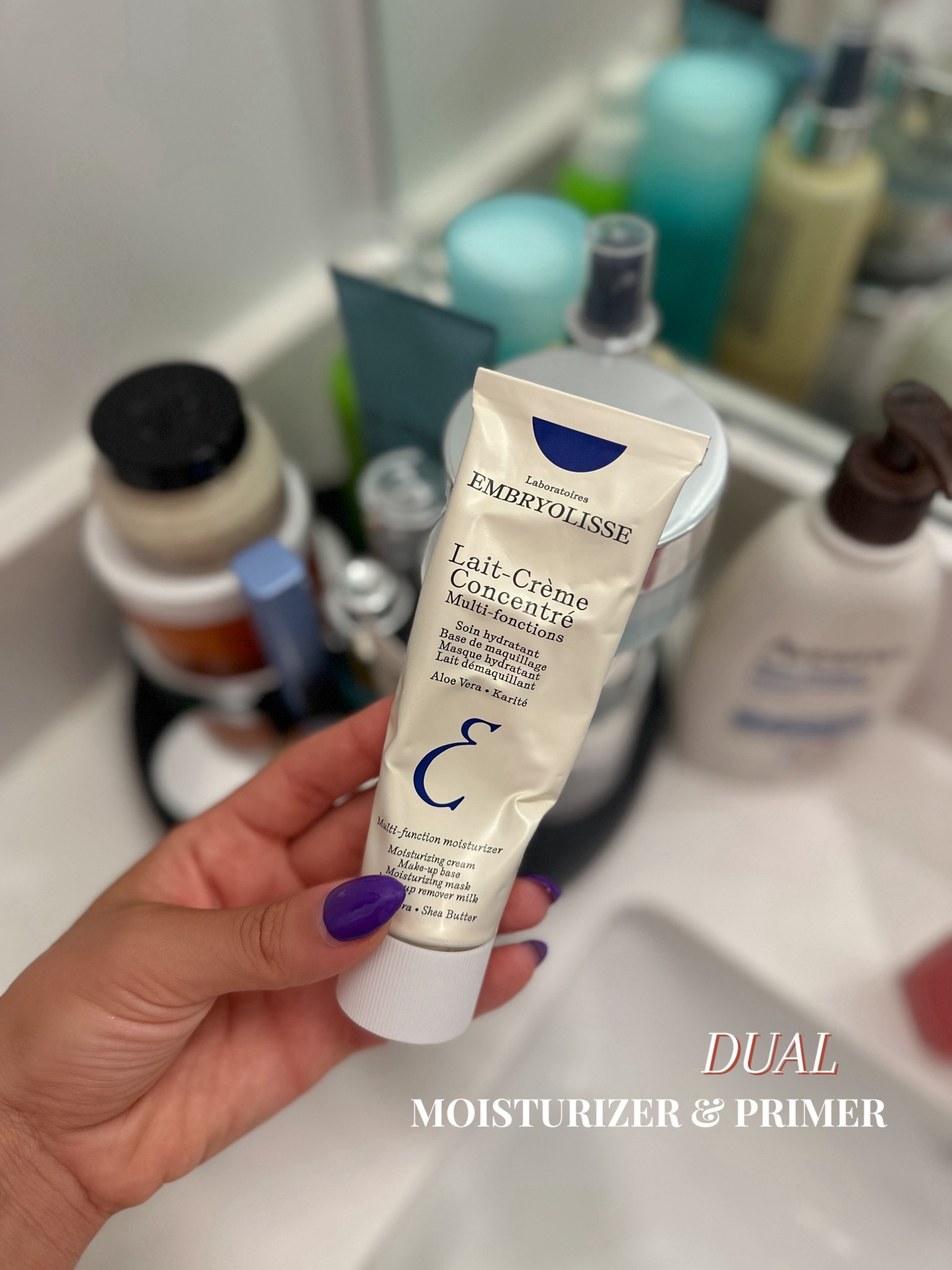 This little gem snuck its way into my everyday routine & now I cannot live without it!!!!
It’s a 2-in-1 moisturizer and primer that keeps my skin feeling soft, smooth, and hydrated without greasiness!

My makeup glides on like silk & it leaves my skin looking so shiny & glowy!
#SkincareRoutine #GlowingSkin #MakeupBase #DewySkin #HydratedSkin #EverydayGlow #LTKBeauty #CleanGirlAesthetic #SkincareMustHave

#LTKFindsUnder100 #LTKFindsUnder50 #LTKBeauty
