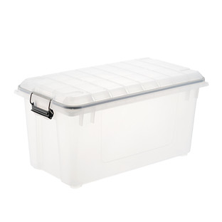 Case of 4 20 gal. Weathertight® Trunks Clear | The Container Store