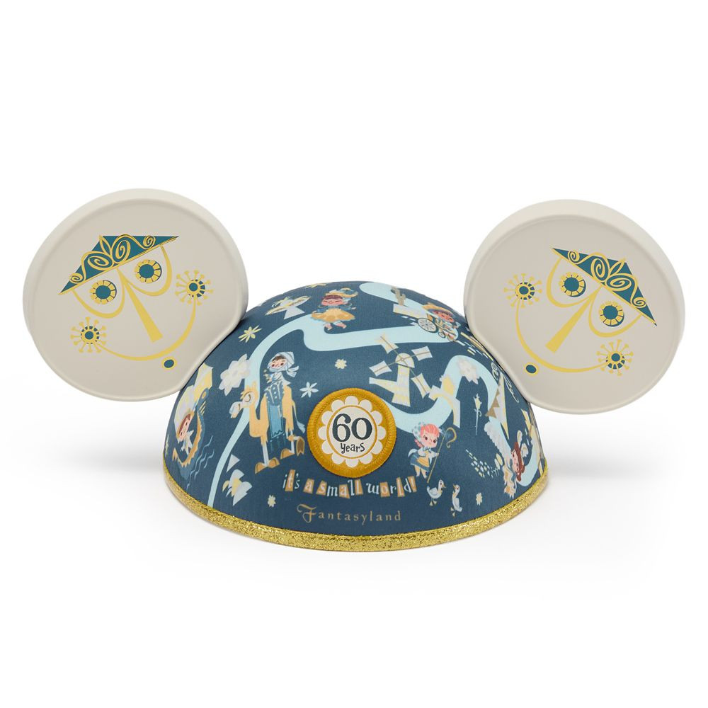 ''It's a small world'' 60th Anniversary Ear Hat for Adults | Disney Store