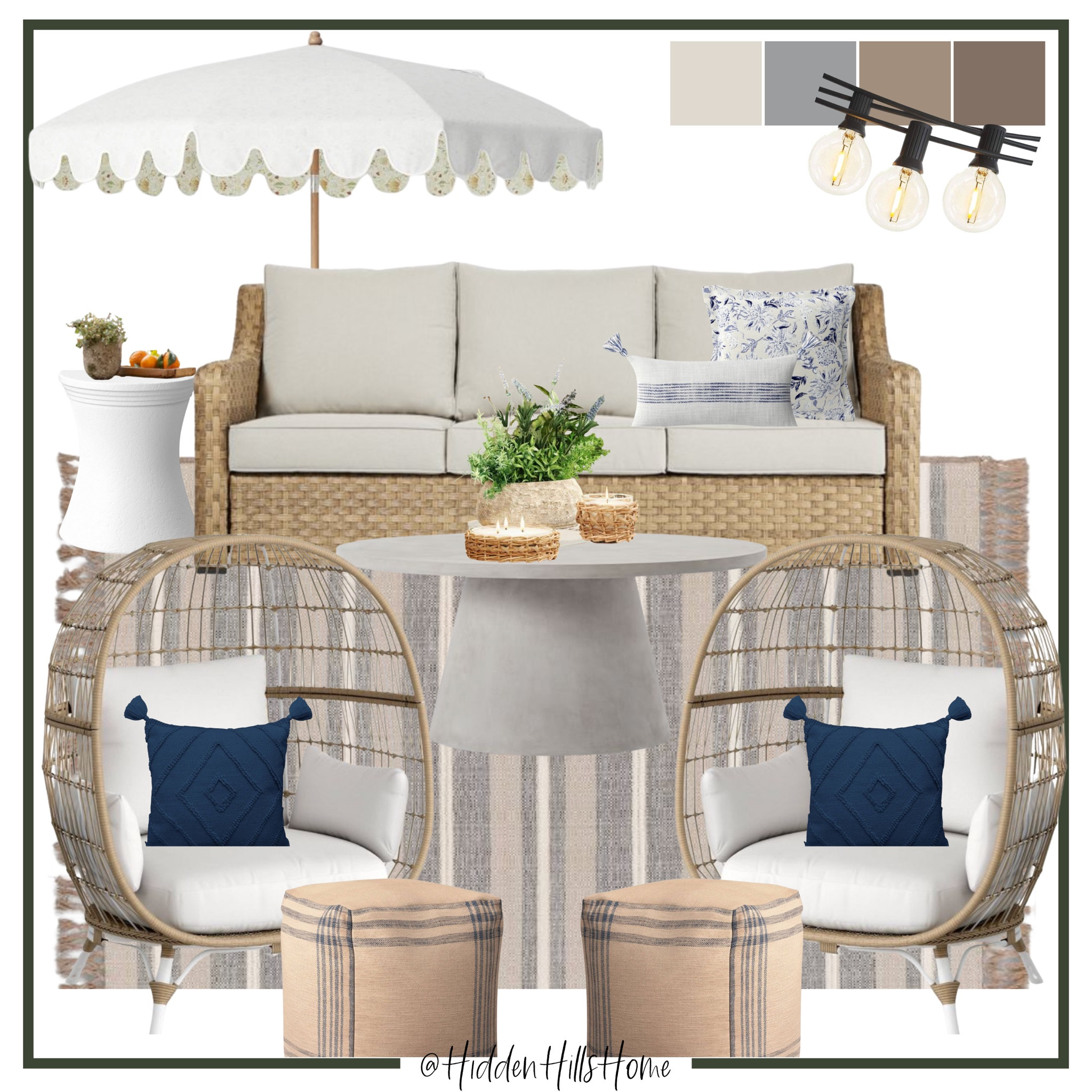 Outdoor furniture, outdoor sofa, patio furniture, patio decor, home decor #outdoor #patio 

#LTKhome #LTKSeasonal #LTKsalealert