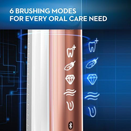 Oral-B Smart Limited Rechargeable Electric Toothbrush with 2 Brush Heads and Travel Case, Rose Go... | Amazon (US)