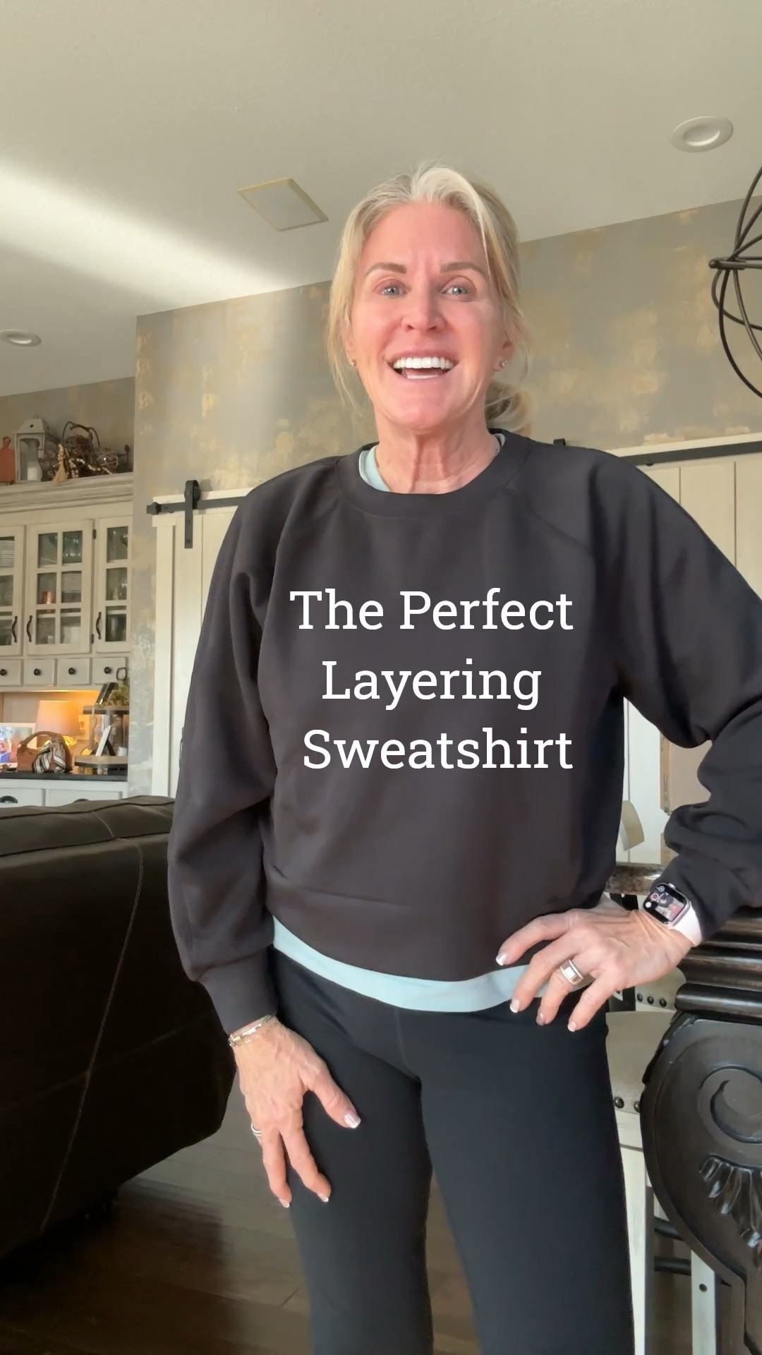 Such a good find 🤍 This cropped crewneck from Sam’s Club is under $15 and unbelievably soft—like a cozy hug on your skin. Perfect for workouts, errands, and everyday casual wear. 

Available online in 4 colors. Relaxed fit; I’m wearing a size small (5’4” - 135 lbs). ✨

#LTKActive #LTKFindsUnder50 #LTKfitnessgoals