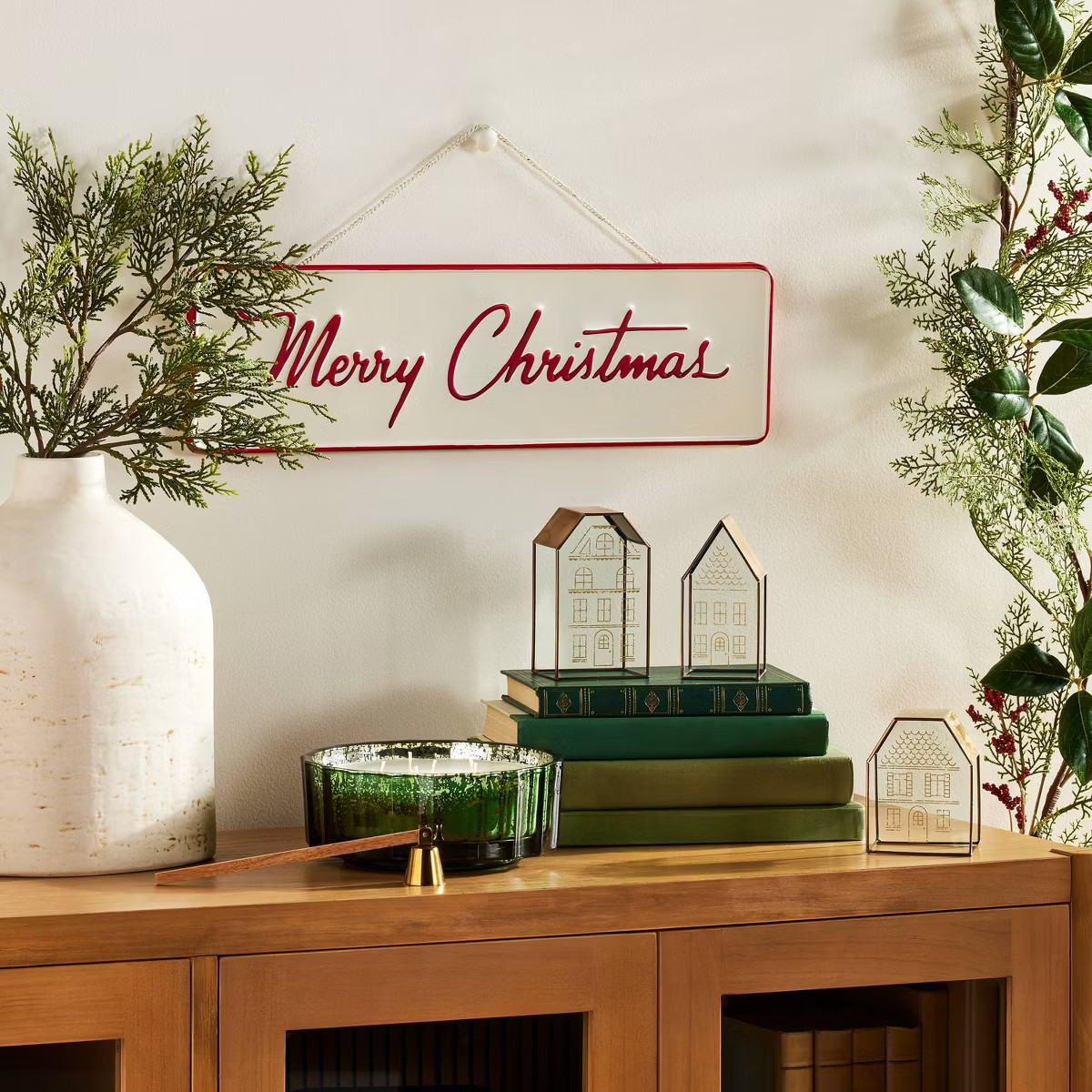 Faux Cedar Christmas Stem - Hearth & Hand™ with Magnolia | Target