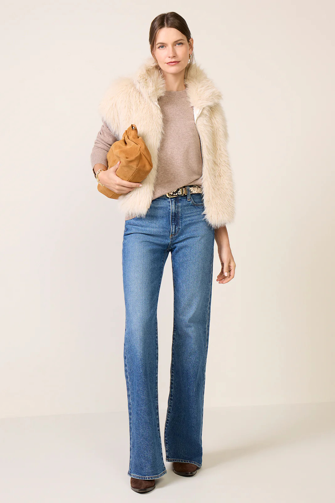 Silky Fur Vest | Evereve