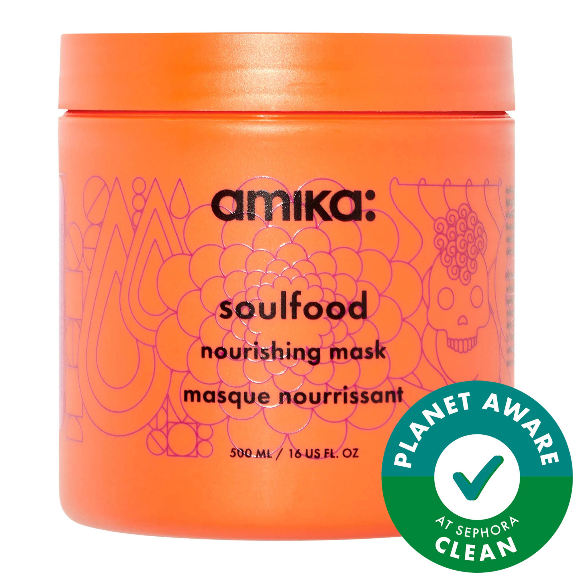 amika Soulfood Nourishing Hair Mask 16 oz / 500 ml | Sephora (US)