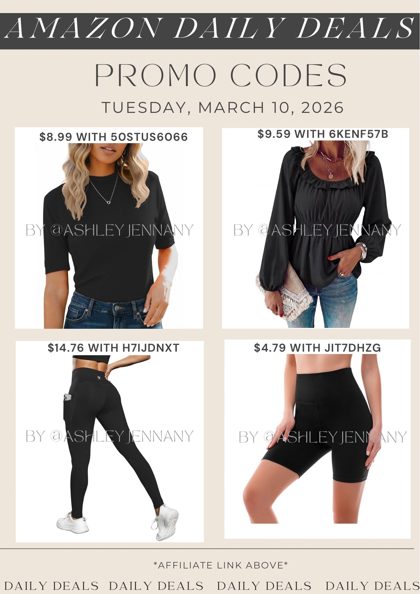 Amazon fashion deals

#LTKSaleAlert #LTKMidsize #LTKSeasonal