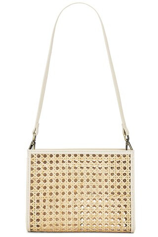 BEMBIEN Cece Bag in Cream Rattan from Revolve.com | Revolve Clothing (Global)