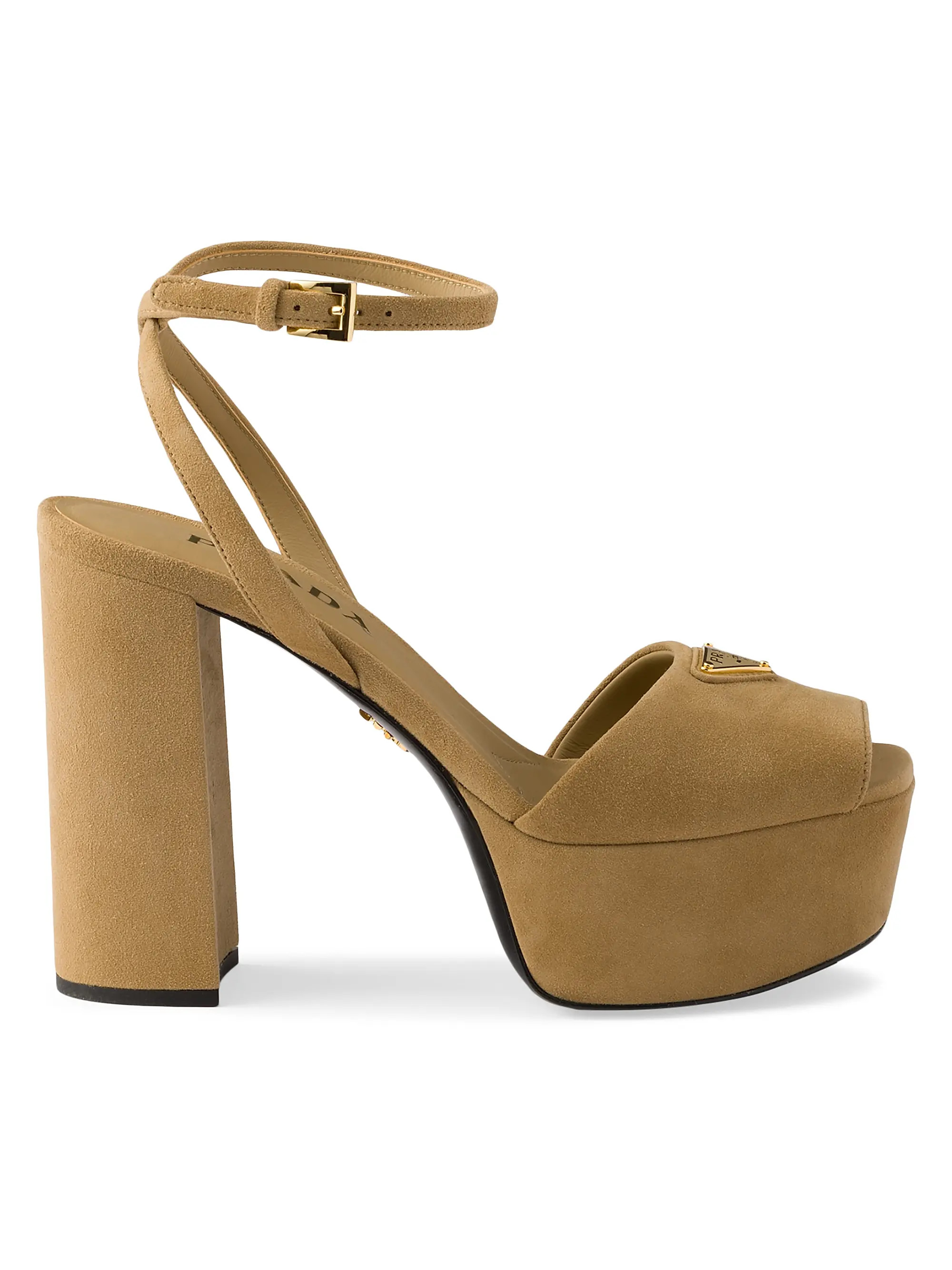 Suede Platform Sandals | Saks Fifth Avenue