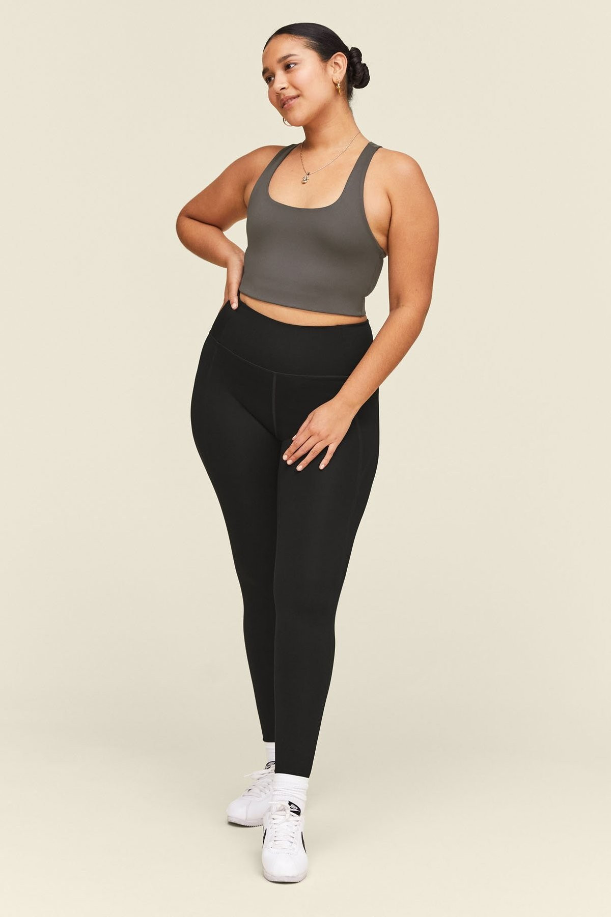 Black Compressive High-Rise Legging | Girlfriend Collective