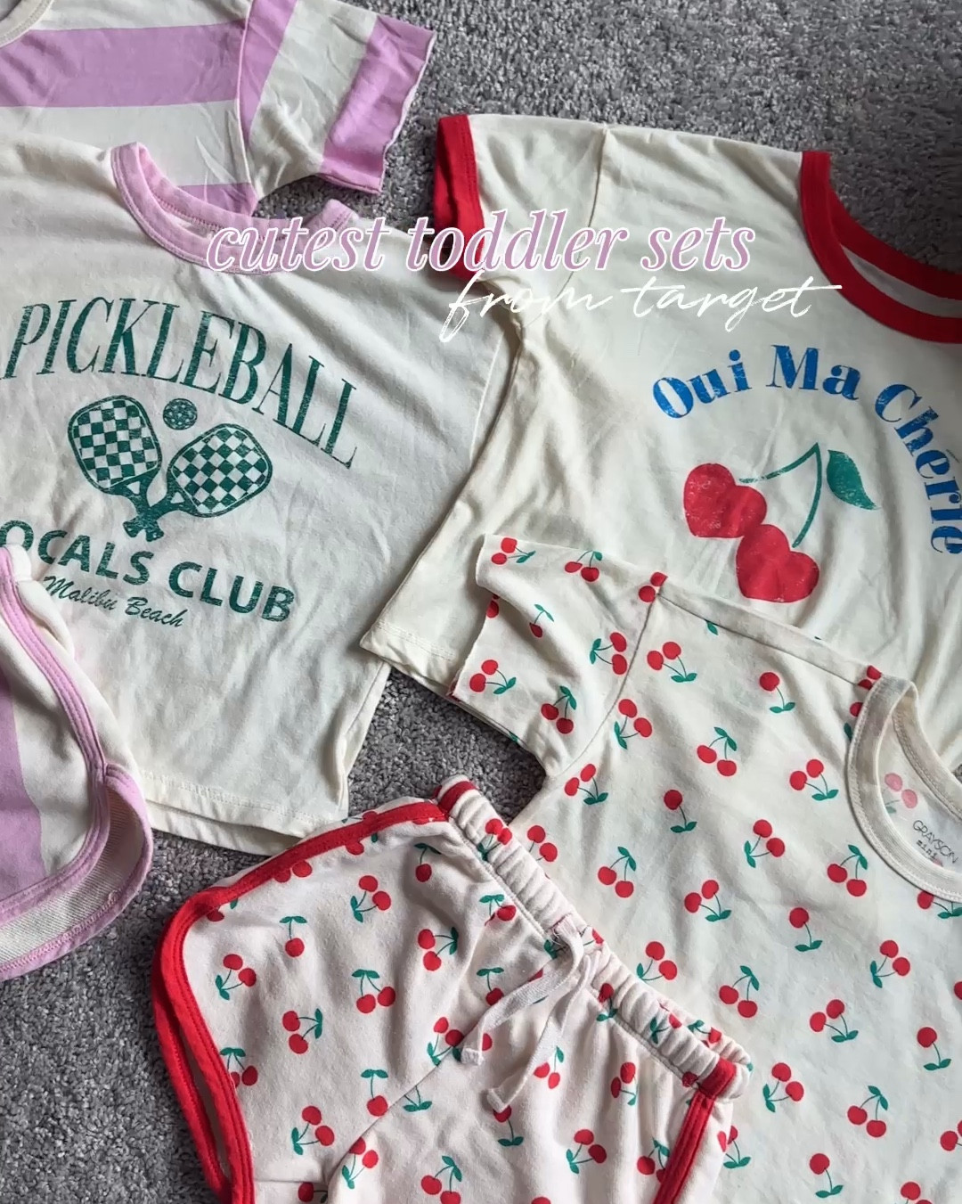 Cutest toddler sets from Target! #ltktoddler #toddlerclothes #girlmom