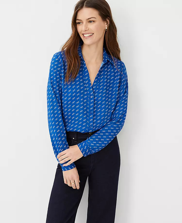 Horse Links Essential Shirt | Ann Taylor (US)