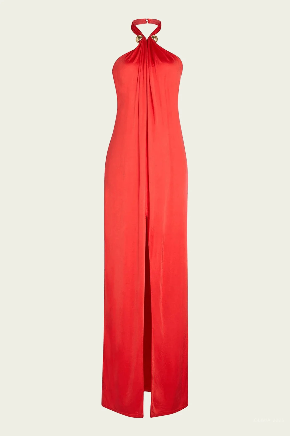 Becs Dress in Geranium - Red M | Shop Olivia