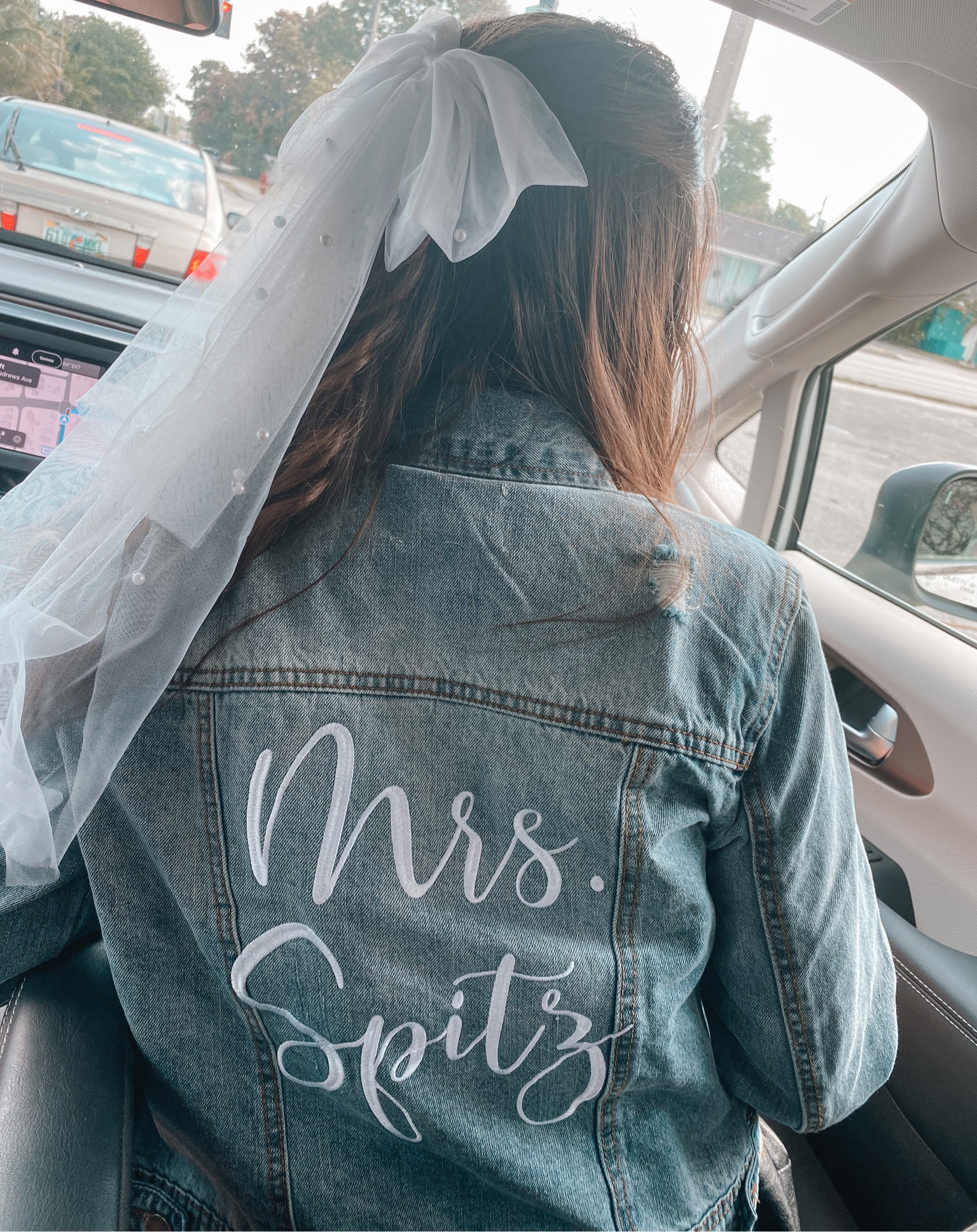 The cutest jean jacket my MOH gifted me with 🥺💕💍 Linking it here! 

#LTKsalealert #LTKFind #LTKwedding