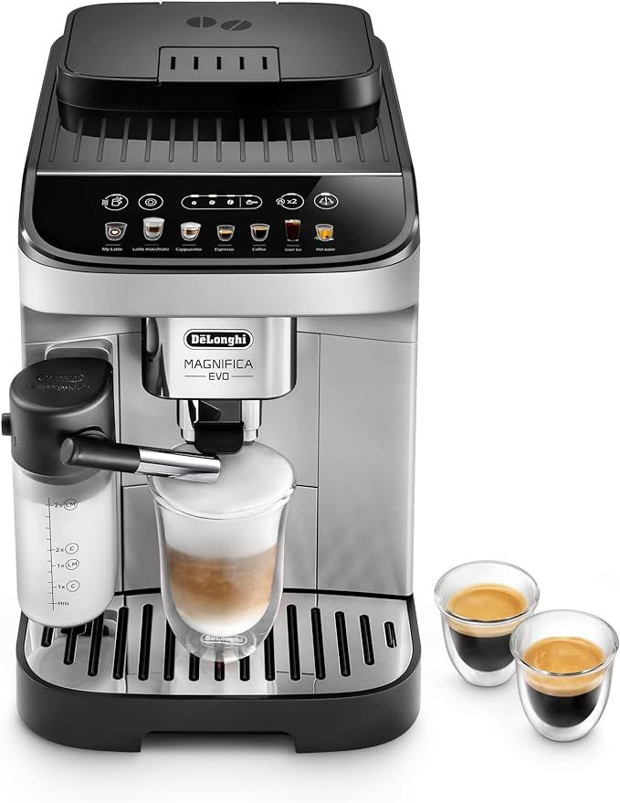 De'Longhi Magnifica Evo with LatteCrema System, Fully Automatic Machine Bean to Cup Espresso Capp... | Amazon (US)