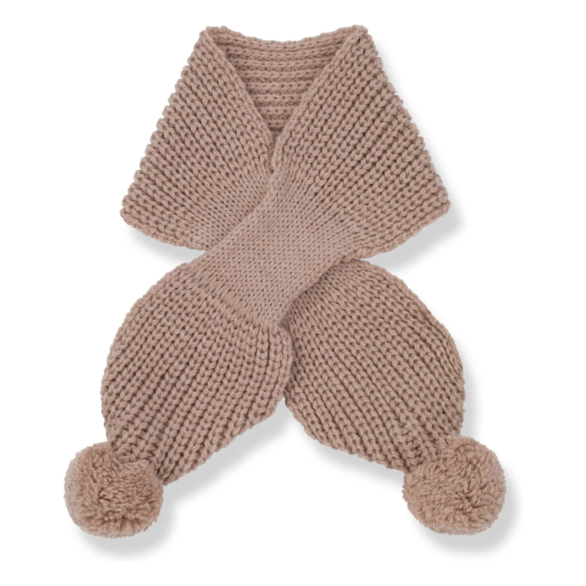 Bruna Merino Wool Scarf | Pink | Smallable