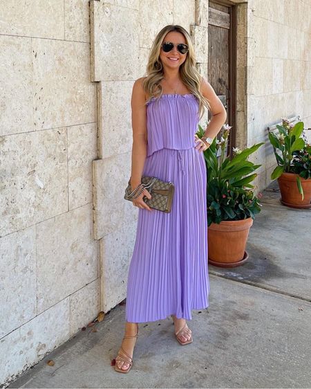 Lilac is the IT color for this summer

This two piece is on sale right now! 
Beautiful color. Pants are very stretchy I would size down! 

#memorialday #memorialdaysale #mdsale #reddress #summer #summersale #resort #vacation #dress #summerdress #abercrombie #lulus #revolve #nordstrom #vici #patalandpup #pinklily #shoes#priceless #bloomingdales #sandals #summersandals #wedding #weddingguest #weddingdress #bridesmaid #party #festival #top #maxidress #minidress #spring #4thofjuly #sale #under20 #under50 #under100 #amazon #amazonfashion #amazonsale #nordstromsale #sneakers #city #beach #pool #brodetobe #travel #airport #hellomolly #travelessentials #goodmacaroon #spanx #express #work #office #aloyaoga #boots #lululemon #beltbag #purse #summerbag #beachtote #gift #giftidea #datenight #salepicks #resortdress #vacationdress #fitness #twopiece #marchingset #madwell #asos #levis #jeans #denim #h&m #zara #bachelorette #nashville #fashion #style #look #shein #sheinfashion 

#LTKFind #LTKU #LTKGiftGuide