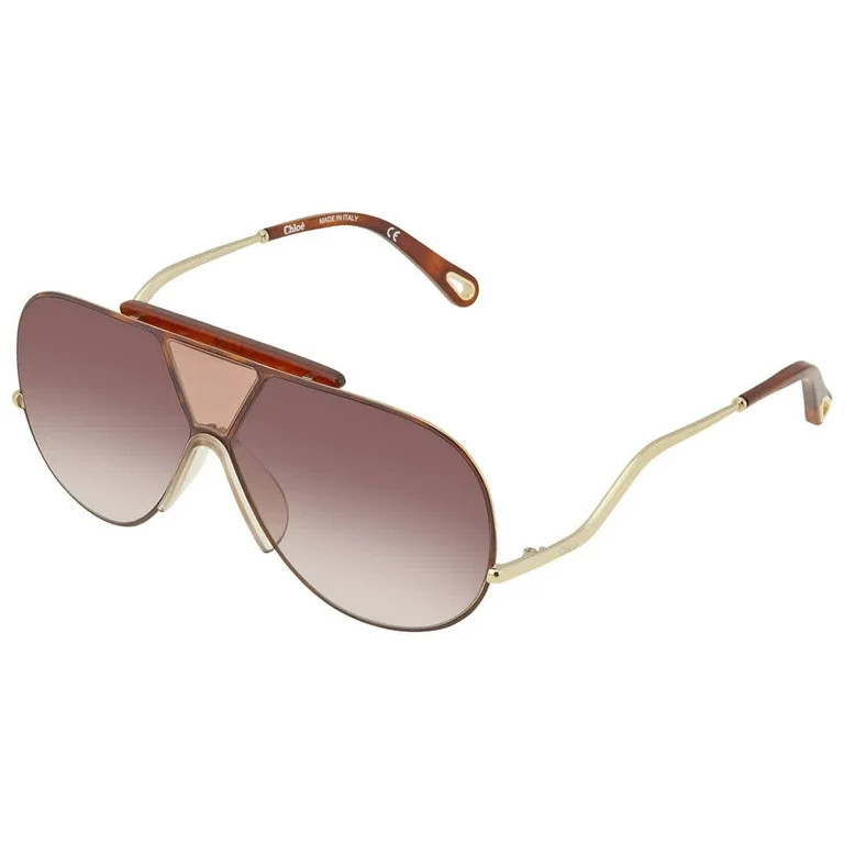 Chloe Havana Pilot Ladies Sunglasses CE154S 213 64 - Walmart.com | Walmart (US)