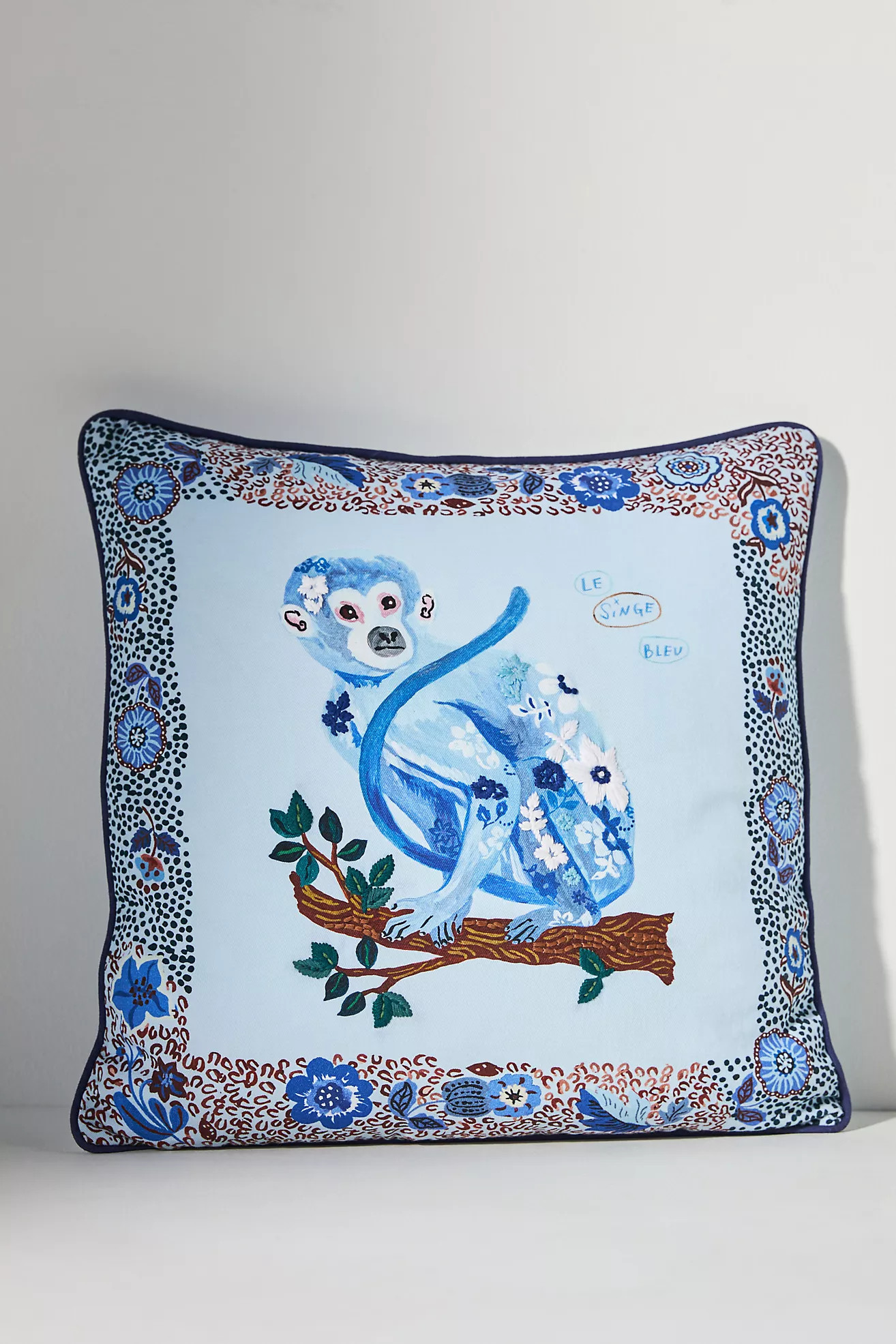 Nathalie Lété Embroidered Pillow | Anthropologie (US)
