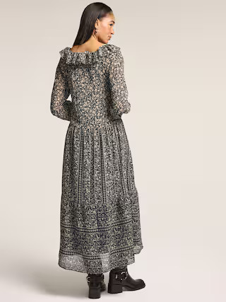 Old Navy x Anna Sui Tiered Ruffle Maxi Dress | Old Navy (US)