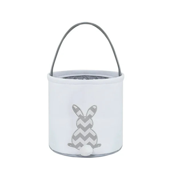 Randolph Cute Animal Basket Holiday Rabbit Bunny Printed Canvas Gift Carry Candy Bag - Walmart.co... | Walmart (US)