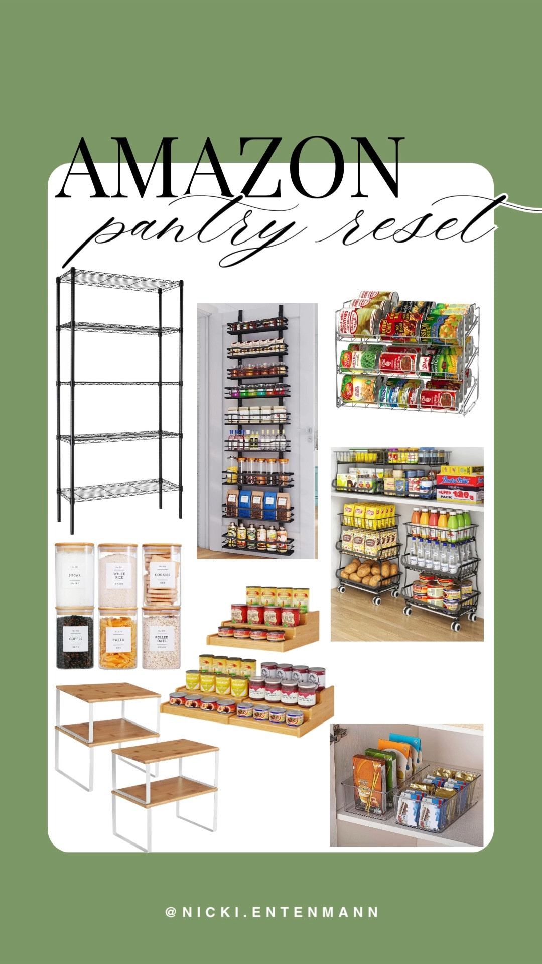 Organize your pantry with these Amazon finds! From sleek can racks to versatile storage bins, these items will help you stay tidy. #PantryOrganization #AmazonFinds #KitchenEssentials #StorageSolutions #HomeGoods #CozyKitchen 

 #LTKHome #LTKSaleAlert #LTKFindsUnder50