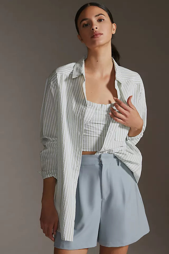 Longline Buttondown | Anthropologie (US)