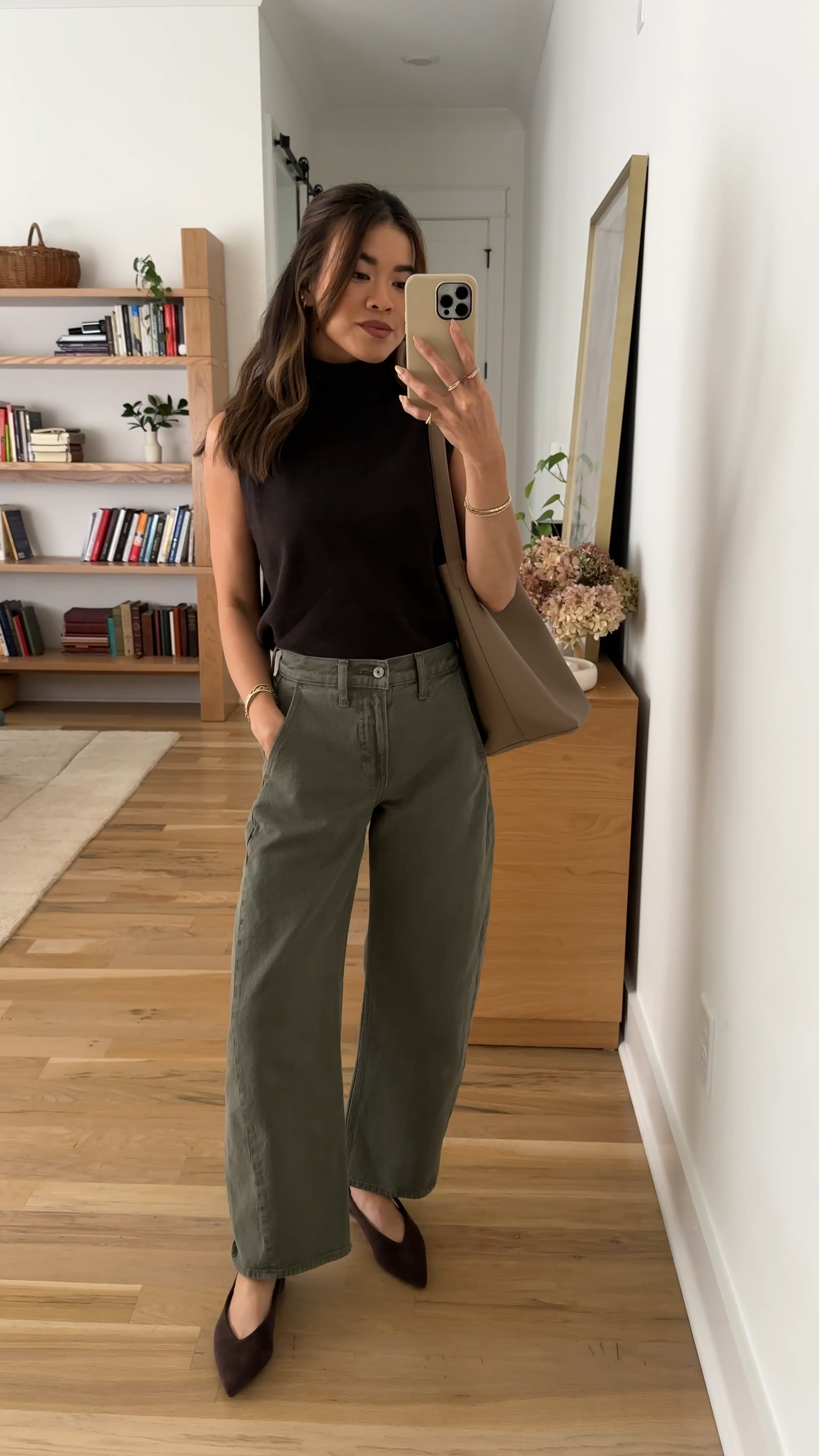 I love this @Aritzia mock neck for early fall! Perfect piece for fall vibes without getting too hot.

Sizing info:
-Aritzia Bare Cashmere Opus Mockneck (2XS in Cacao Nib) 
-Abercrombie High Rise barrel Jean (Size 24 Short in Olive)

transition tops, autumn tops, early fall tops, petite fashion, mom outfit, mom style, petite pants, petite outfit ideas, petite outfits, best pants for petite, petite denim, fall style, autumn outfits, barrel jeans for petite, Abercrombie denim for petite, Best Jeans from Abercrombie for Petite, Aritzia tops, turtleneck tank top

#LTKootd #LTKSeasonal #LTKPetite