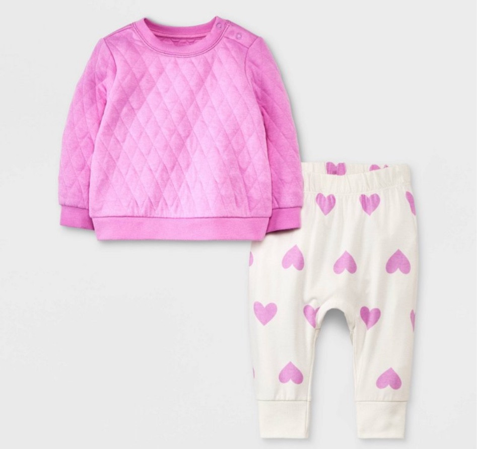 Adorable baby girl Valentine’s Day outfit! Only $12

#LTKkids #LTKSeasonal #LTKbaby