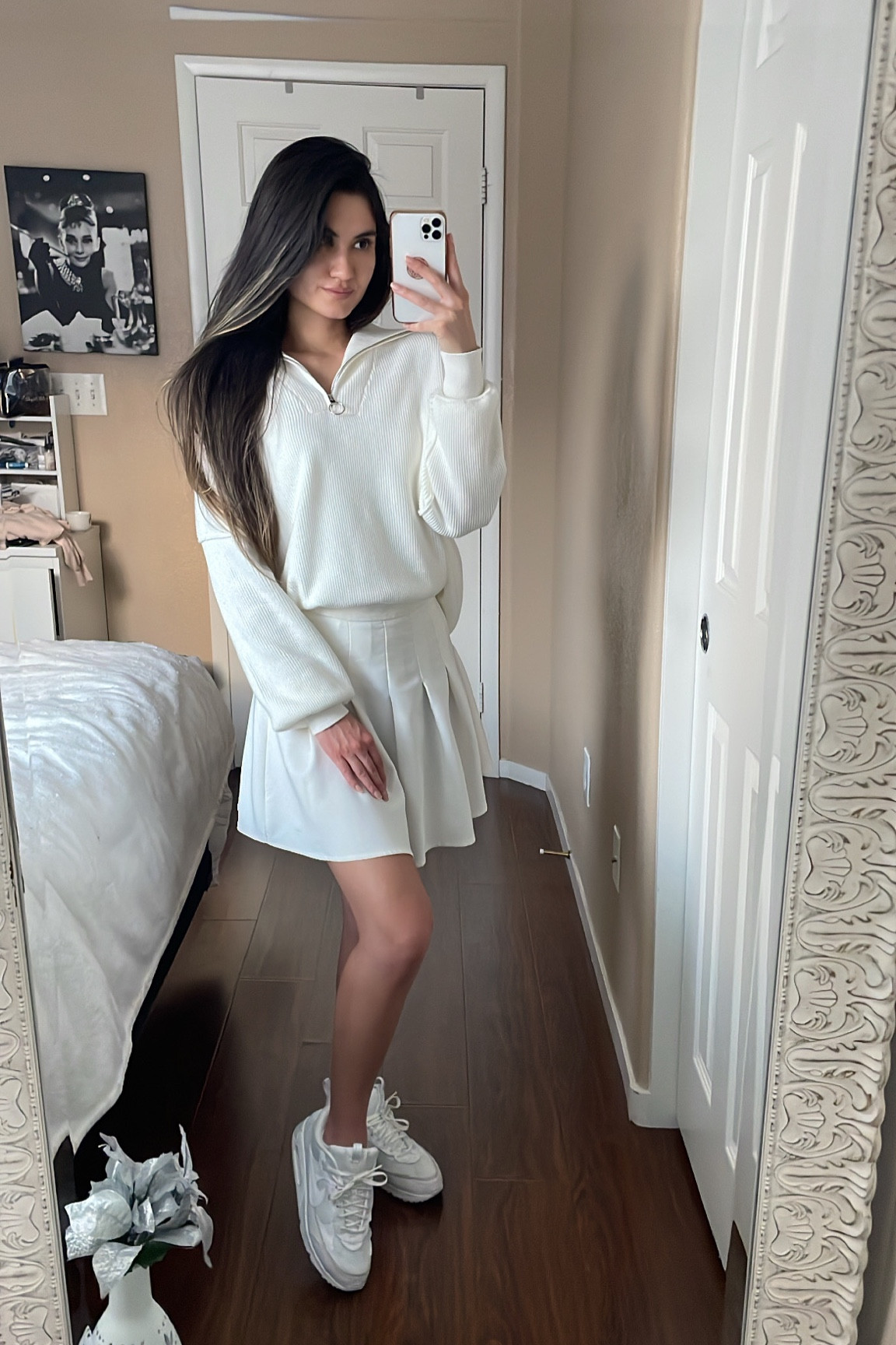 Sporty Chic Outfit 


pullover hoodie, chic style, everyday style, tennis skirt, skater skirt, casual wear, casual outfit, everyday outfit, sporty fashion, sporty chic, preppy style, minimal outfit, neutral style, simple style, minimal style, neutral outfit, comfy style

#LTKFind #LTKshoecrush #LTKstyletip