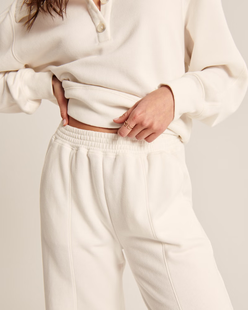 Wide Leg Sweatpants | Abercrombie & Fitch (US)