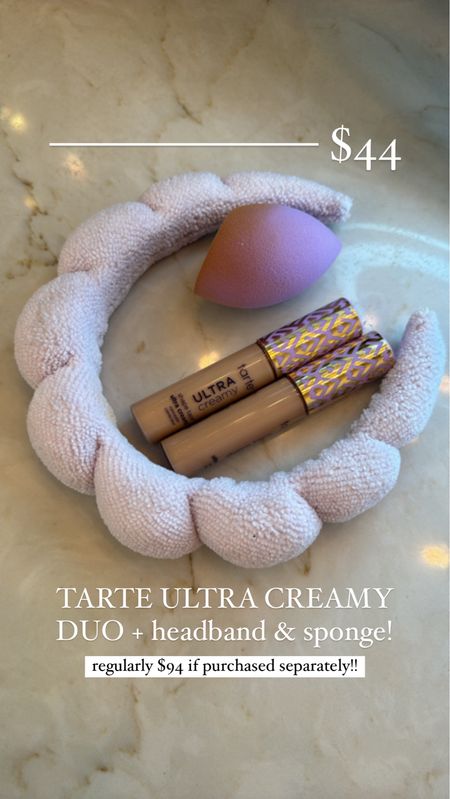 🤎✨ one of my fave deals is still going on this month — @tartecosmetics shape tape duo⭐️ the ultra creamy is perfect for me in the summertime! Only $44 for TWO SHAPE TAPES + sponge & spa headband! + you can use code HELLO20 for $20 off  (new customers only) or HELLO10 for second time customers! 

I use shade light medium or medium depending on my skin tone w/ self tan, etc. ☺️ #ad #LoveQVC #liketkit

Deal of the day / makeup / tarte faves / Holley Gabrielle 

#LTKBeauty #LTKSaleAlert #LTKFindsUnder50