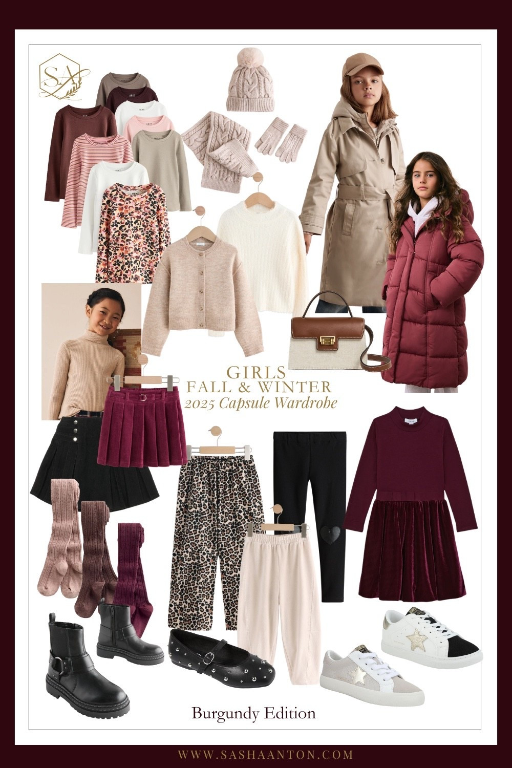 I just created this beautiful Capsule Wardrobe Look book for my 10 year old! I have to say I’m obsessed with burgundy!! I hope you all love it! ⚜️ 

#LTKKids #LTKStyleTip