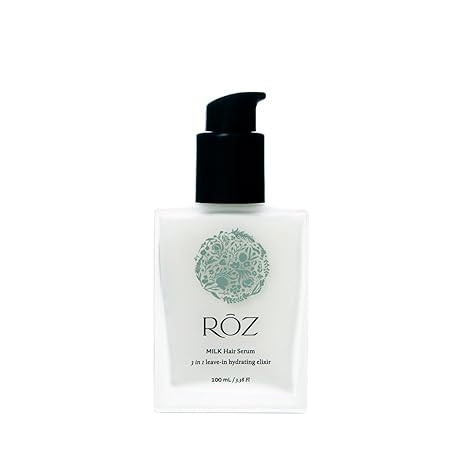 RŌZ Milk Hair Serum - Versatile 3-in-1 Leave-In for All Hair Types, Hydrates & Smooths, Frizz-Fr... | Amazon (US)