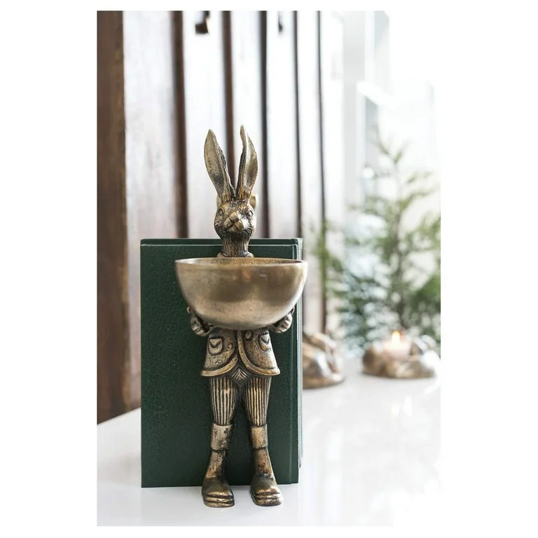 Eric + Eloise Designs Standing Brass Rabbit & Bowl Eric from SEYATPOOL | Walmart (US)