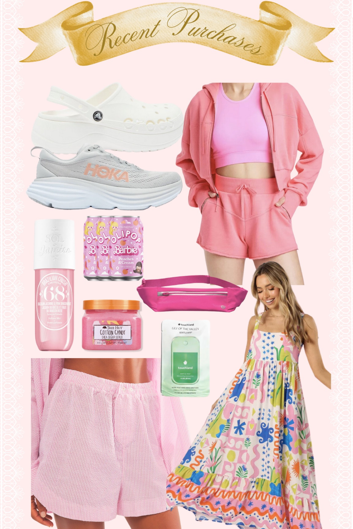 PINK PURCHASES 🌸 from athleisure to running gear to Barbie soda? these are my sweet finds recently that make every day a little brighter around the house!!!

#LTKSaleAlert #LTKFindsUnder50 #LTKBeauty