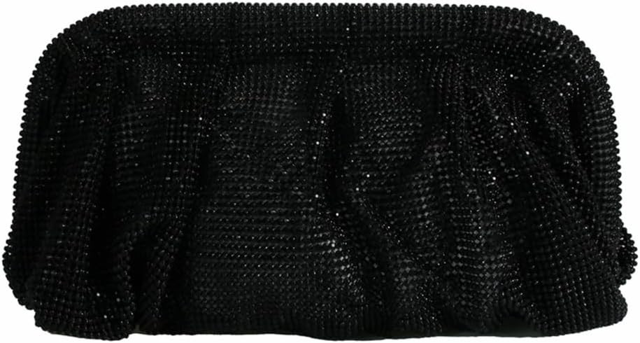 Women Rhinestone Clutch Purse Diamond Evening Bag Chain Handbag Ladies Dumpling Bag Wedding Party... | Amazon (US)
