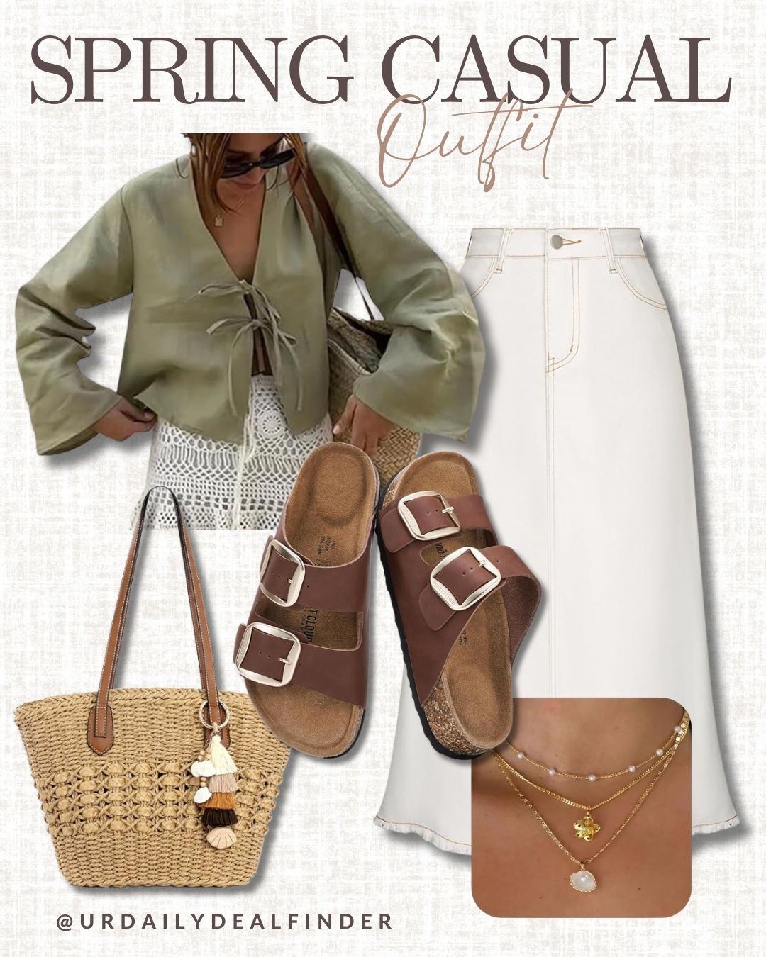 A denim skirt that really looks amazing✨
#spring fashion inspo #brown handbag #brown sandals #adidas handball spezial #crossbody #small shoulder bag #purse with gold hardware #seasonal fashion #fall fashion #fuzzy sweater #winter sweater #style inspo #winter fashion #Abercrombie tailored pants #wide leg tailored pants #brown pants #office style #office outfit inspo #fashion inspo #outfit inspo #casual style #casual outfit #work fashion #office outfit #weekend style #date night outfit #happy hour outfit inspo #dinner date outfit #mom style #airport outfit #travel outfit #style inspo #brown hat #baseball cap #ootd 

 #LTKgrwm #LTKootd #LTKmorningroutine