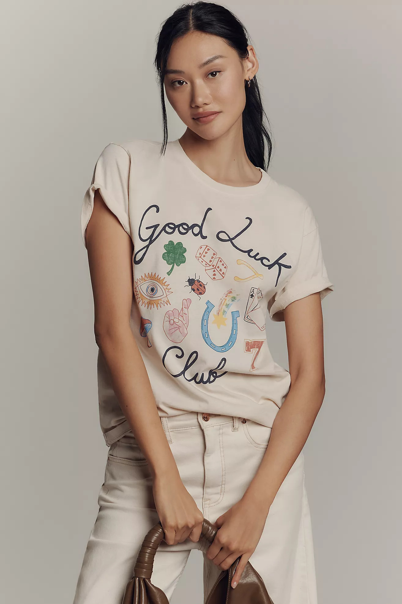 Letluv Good Luck Club Graphic Tee | Anthropologie (US)
