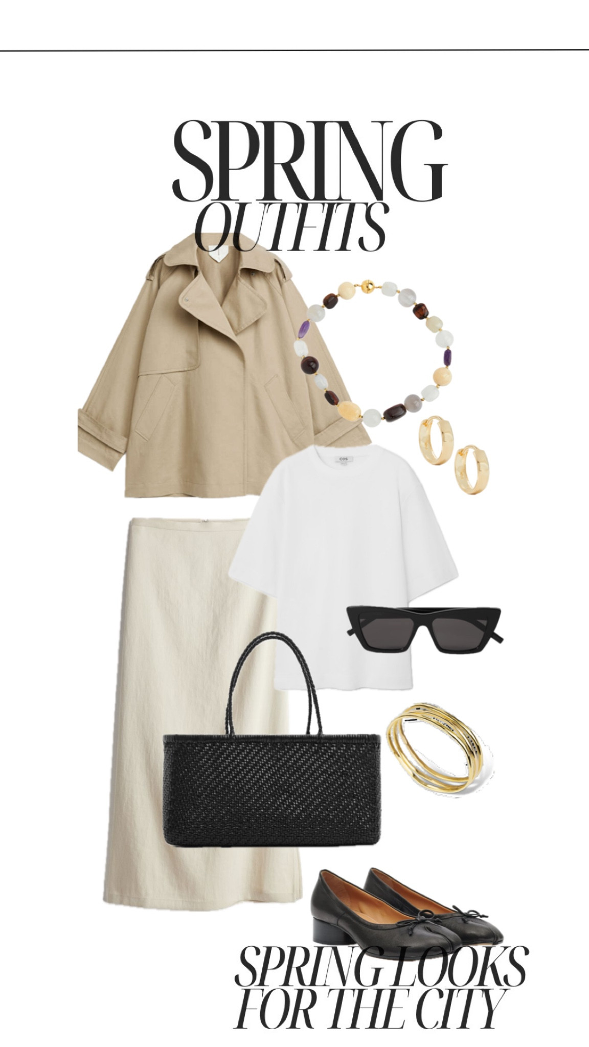 Spring outfit 
Spring skirt outfit 
Oversized t shirt 
Beaded Jewellery 

#LTKSeasonal #LTKshoecrush #LTKstyletip