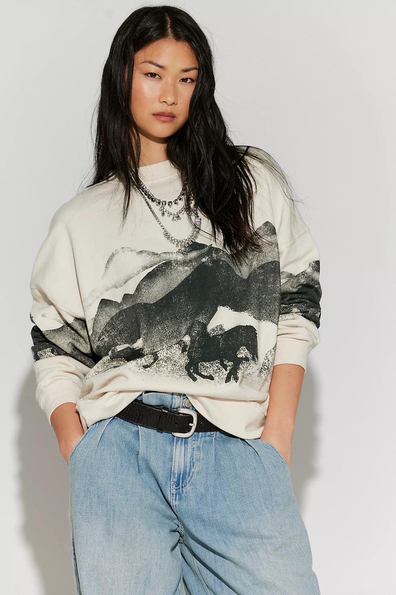 The Range Crewneck Sweatshirt | Free People (Global - UK&FR Excluded)