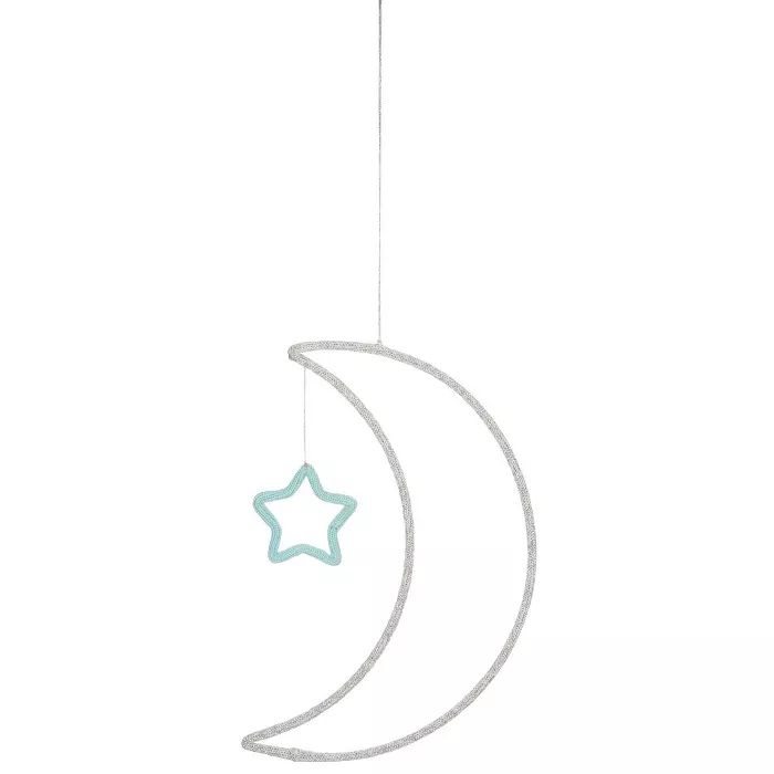 Meri Meri Moon & Star Wall Decoration – Party Decorations and Accessories – 8" x 13" x 0.25" | Target