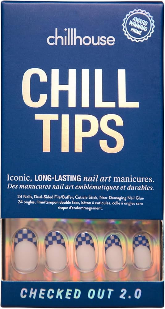 Chillhouse Chill Tips Limited | Checked Out 2.0, Press On Nail Kit | Amazon (US)