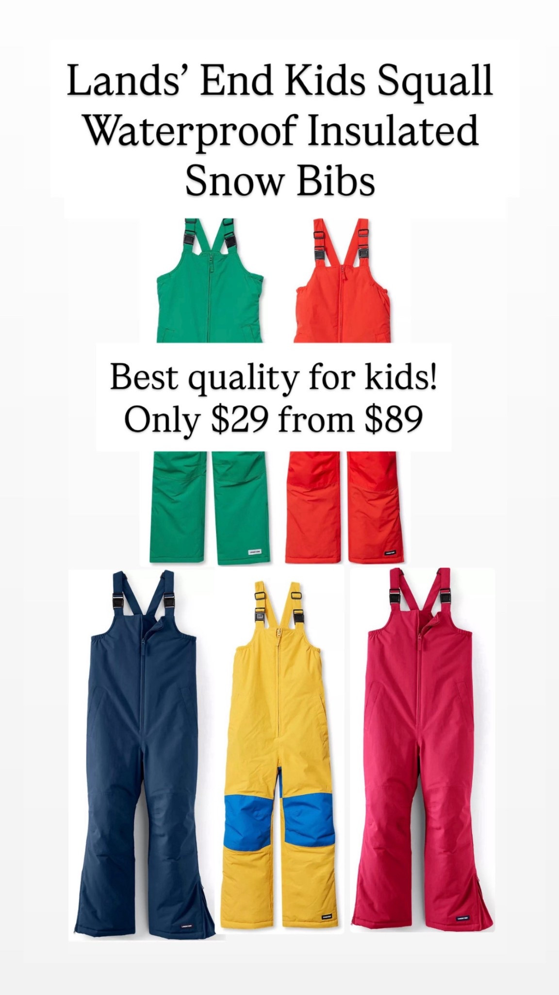 Best snow pants for girls! I just love these!!! 

#LTKKids