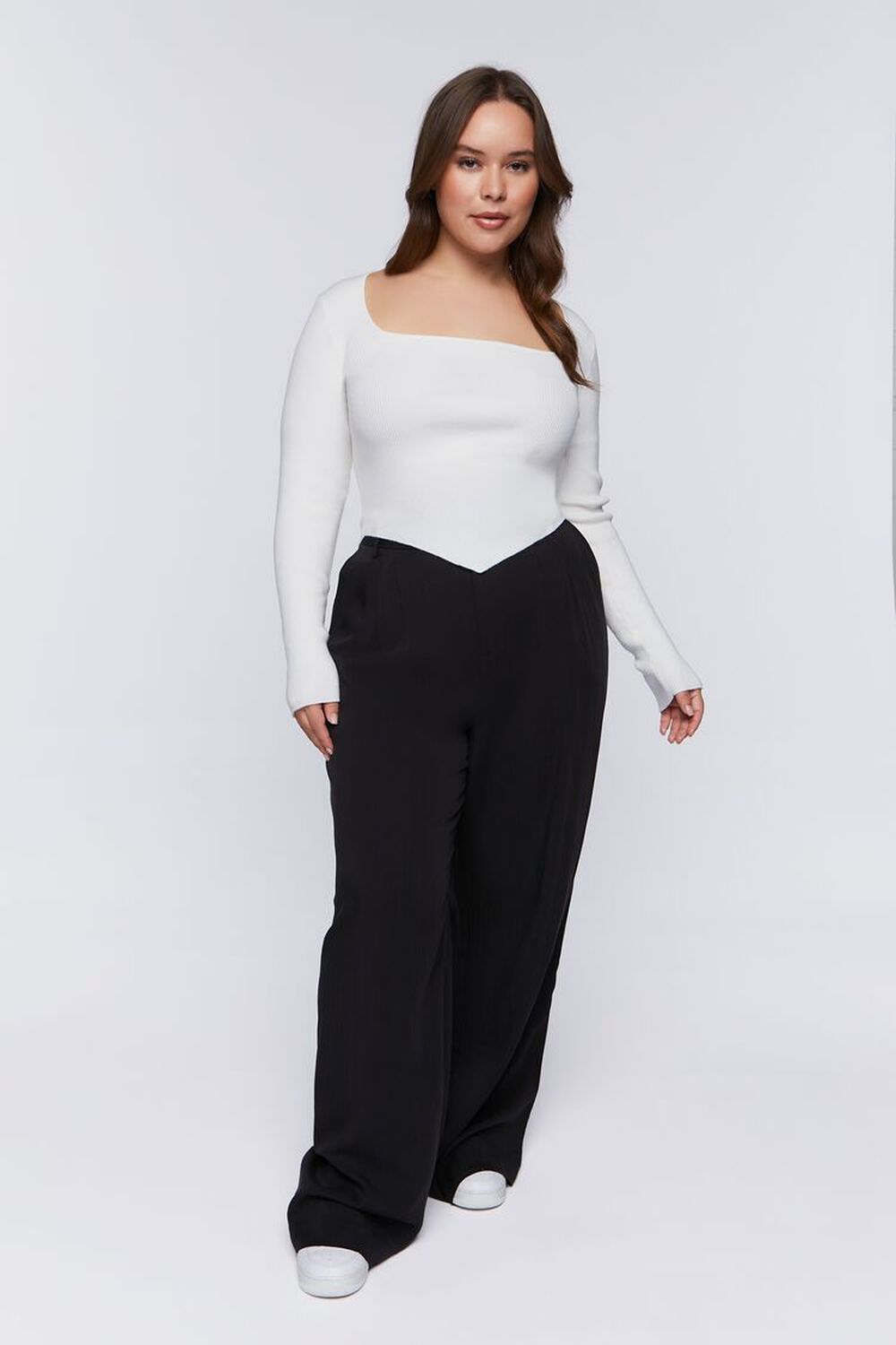 Plus Size Wide-Leg Pants | Forever 21 (US)