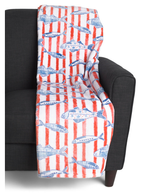 Americana Sardines Throw | TJ Maxx