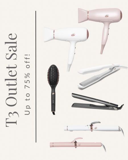 T3 outlet sale up to 75% off + a free brush with promo code FREEBRUSH

#LTKbeauty #LTKsalealert #LTKstyletip