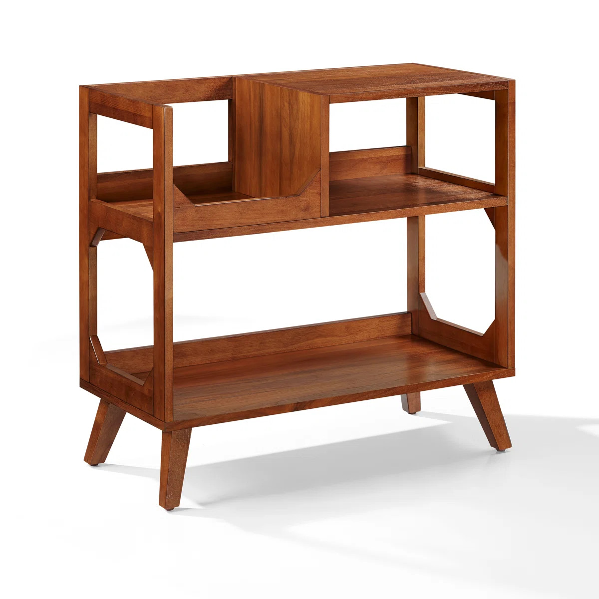 George Oliver Barajas Medium Record Storage Console & Reviews | Wayfair | Wayfair North America