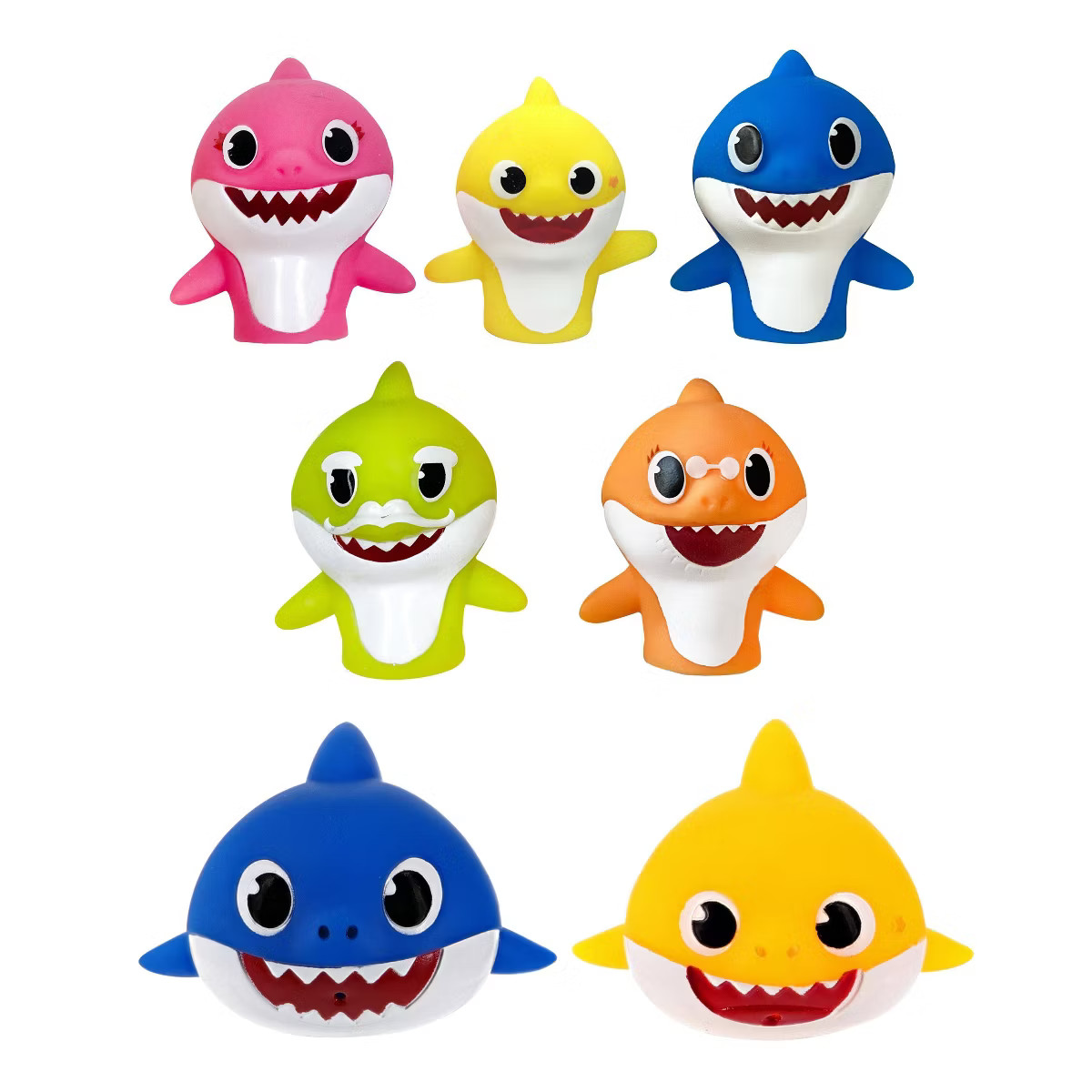 Baby Shark Finger Puppets and Bath Squirter - 7pc | Target