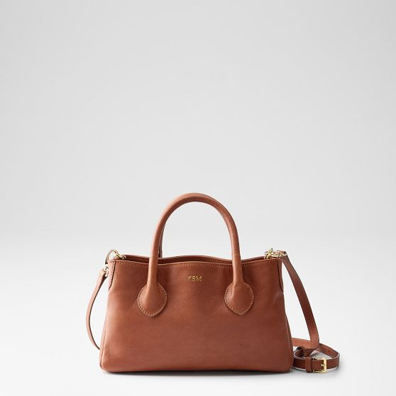 Elisabetta Slouch Leather Crossbody | Mark and Graham